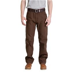 Picture of Berne P967BB32520 10 oz 52 x 32 in. Waist & Inseam Heavy-Duty Cotton Duck Acre Washed Duck Carpenter Pant&#44; Bark