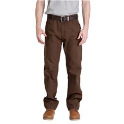 Picture of Berne P967BB32540 10 oz 54 x 32 in. Waist & Inseam Heavy-Duty Cotton Duck Acre Washed Duck Carpenter Pant&#44; Bark