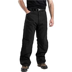 Picture of Berne P966BK32440 Bulldozer Washed Duck Outer Pant for Men&#44; Black - 44 x 32 in.