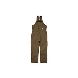 B415BBT520 Heritage Insulated Bib Overall, Bark - 2XL