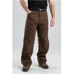 Picture of Berne P966BB30440 Bulldozer Washed Duck Outer Pant for Men&#44; Bark - 44 x 30 in.