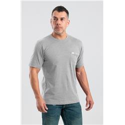 BSM41GYR400 Men WorkVent Performance Short Sleeve T-Shirt, Grey - Medium