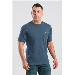 BSM41SBLR600 Men WorkVent Performance Short Sleeve T-Shirt, Space Blue - 4XL