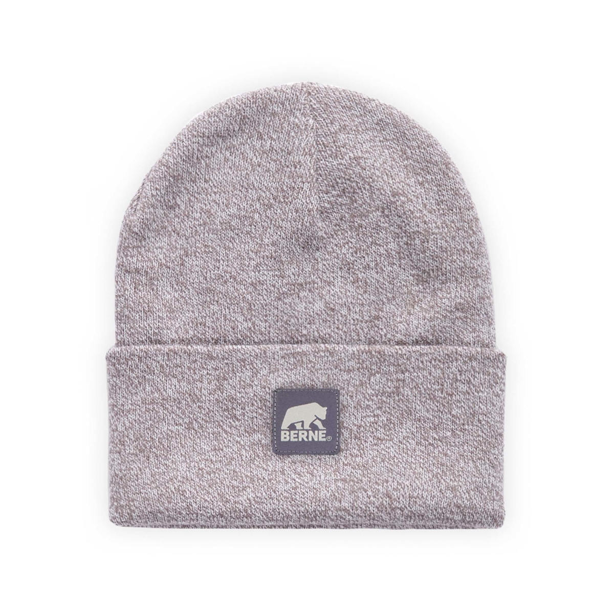 H150GYWR400 Heritage Knit Cuff Beanie, Grey White - One Size