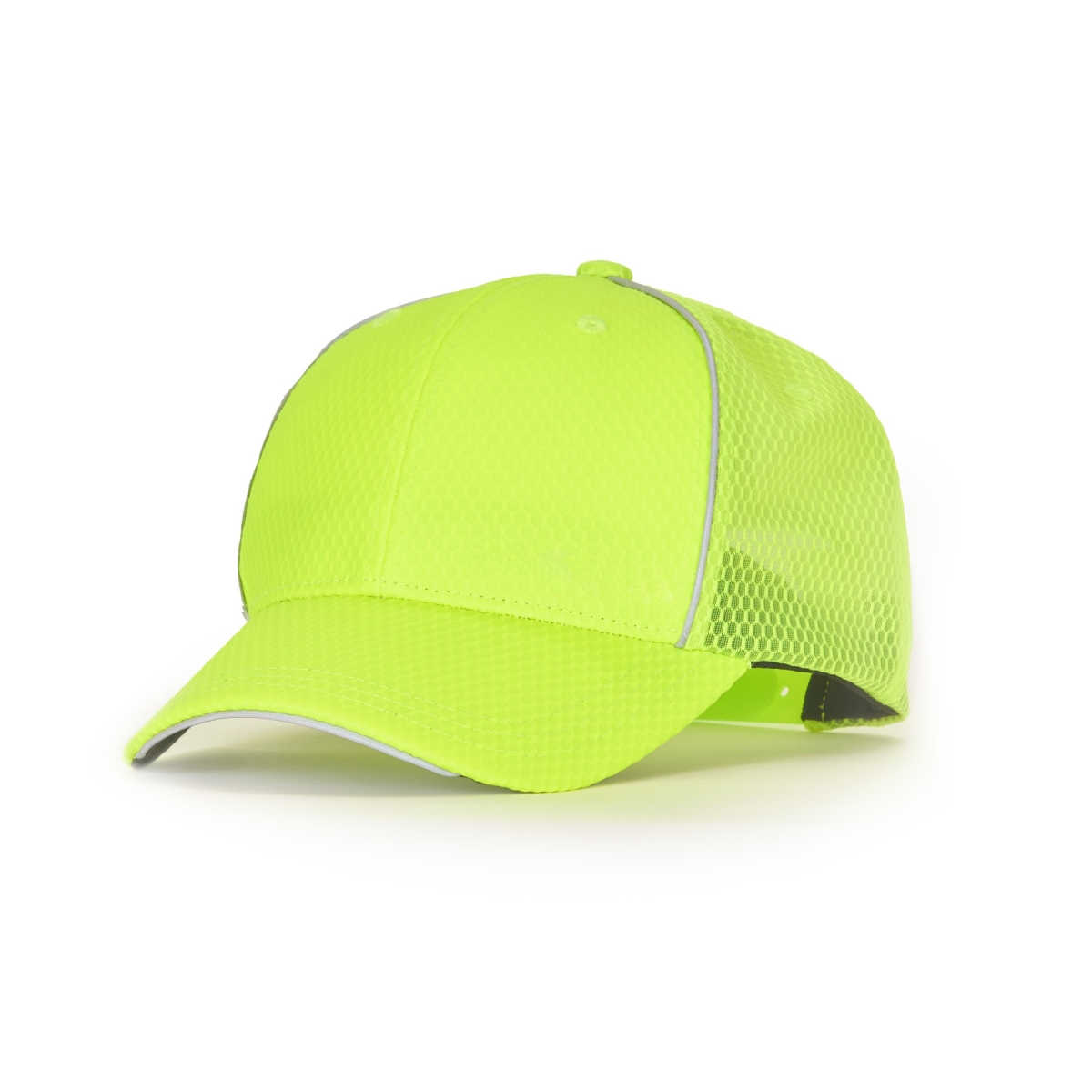H178YW20400 Hi Vis Mesh-Back Cap, Yellow Berne & Bear - One Size