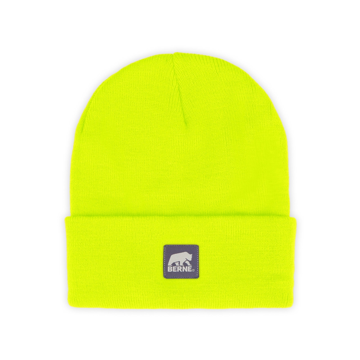 H150YWR400 Heritage Knit Cuff Beanie, Yellow - One Size