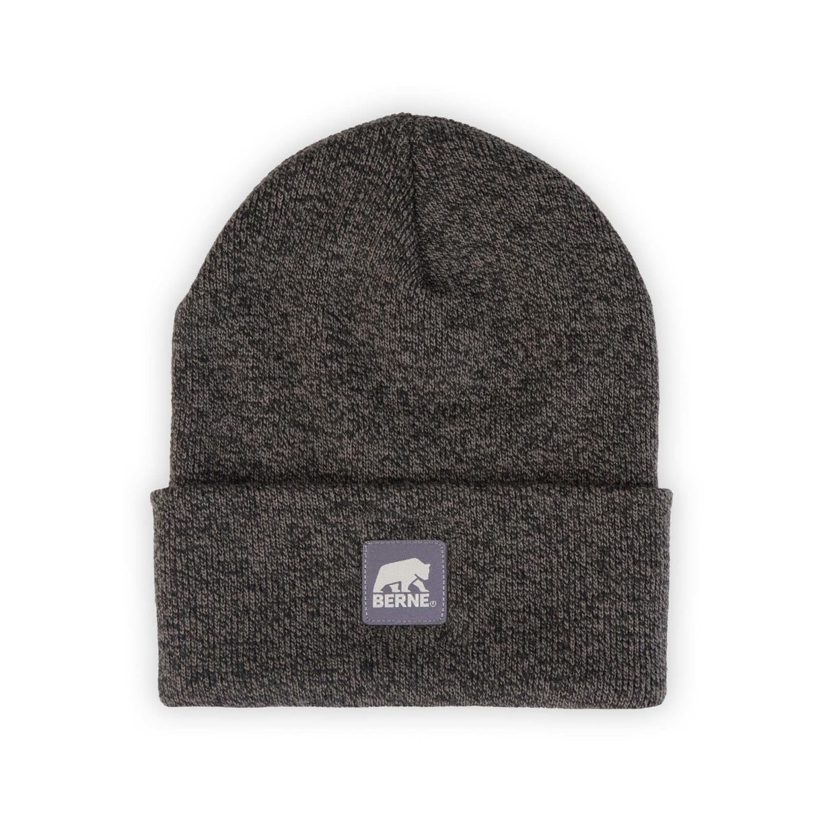 H150BNDR400 Heritage Knit Cuff Beanie, Brindle - One Size