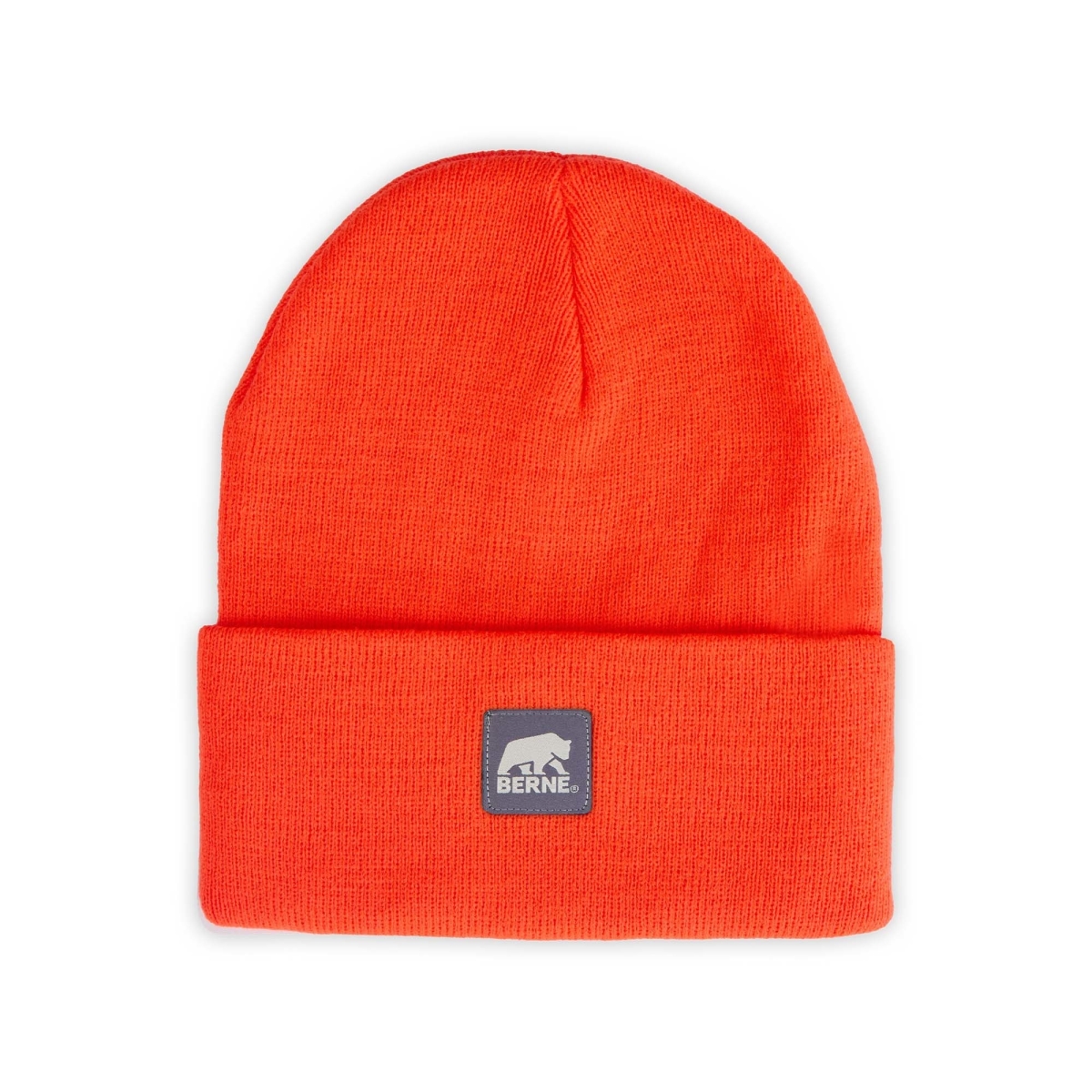 H150ORR400 Heritage Knit Cuff Beanie, Orange - One Size