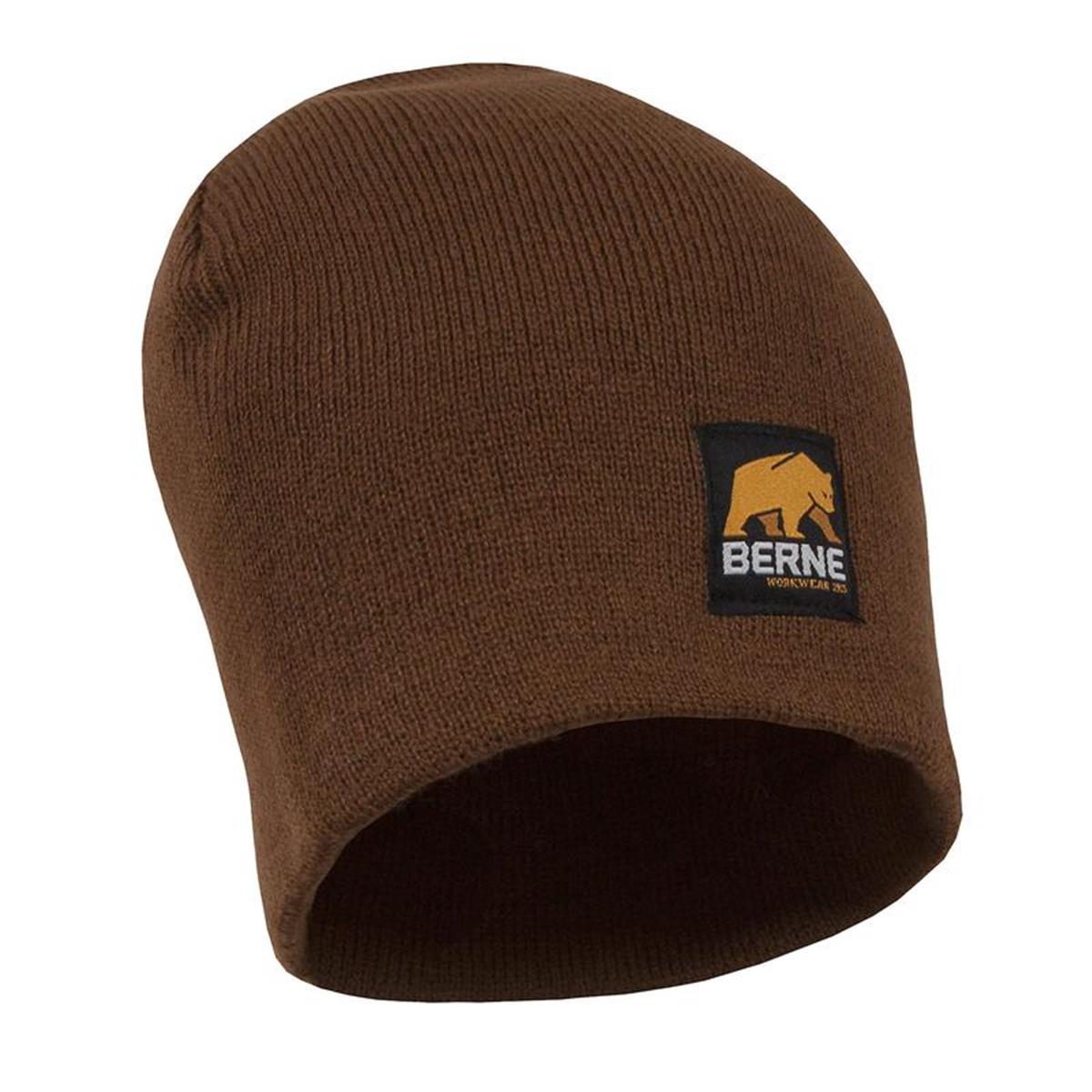Picture of Berne Apparel H149BD400 Knit Beanie&#44; Brown Duck - Osfa