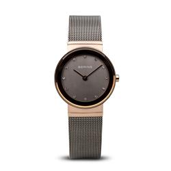 Picture of Bering 10126-369 Women Classic Milanese Watch&#44; Polished Rose Gold