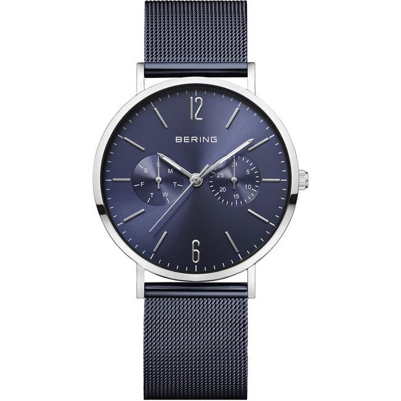 Picture of Bering 14236-303 Classic Mesh Watch with Blue Dial
