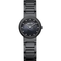 Picture of Bering 10126-777 Ladies Bracelet Watch with Black Dial