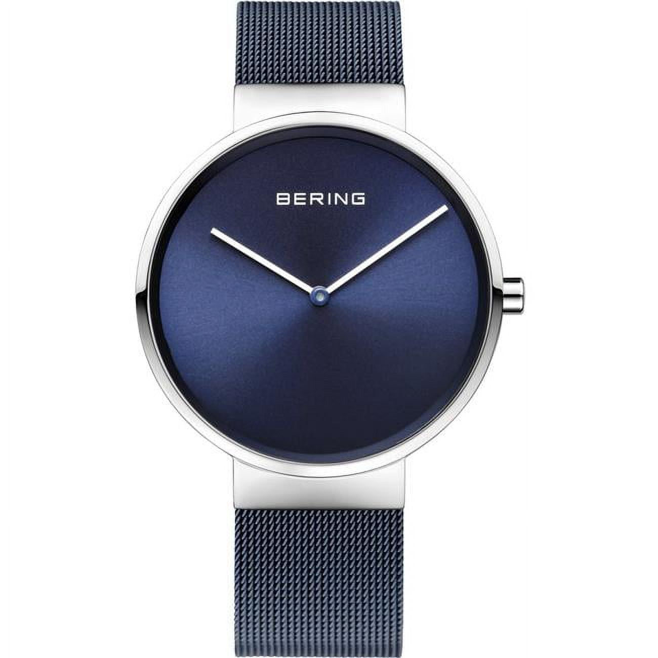 Picture of Bering 14539-307 Unisex Classic Polished Silver Mesh Watch