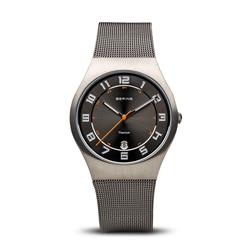 Picture of Bering 11937-007 Men Titanium Denmark Nordic Design Watch&#44; Brushed Grey