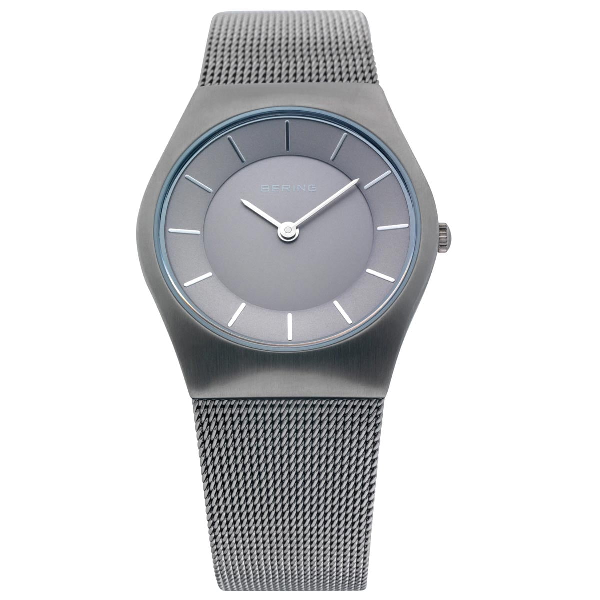 Picture of Bering 11930-001 6 x 30 mm Classic Female Quartz Watch, Brushed Silver