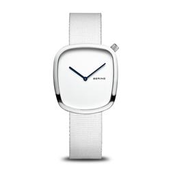 Picture of Bering  18034-007 Pebble | polished silver | 18034-007