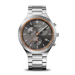 Picture of Bering  11743-709 Titan Chrono | brushed silver | 11743-709