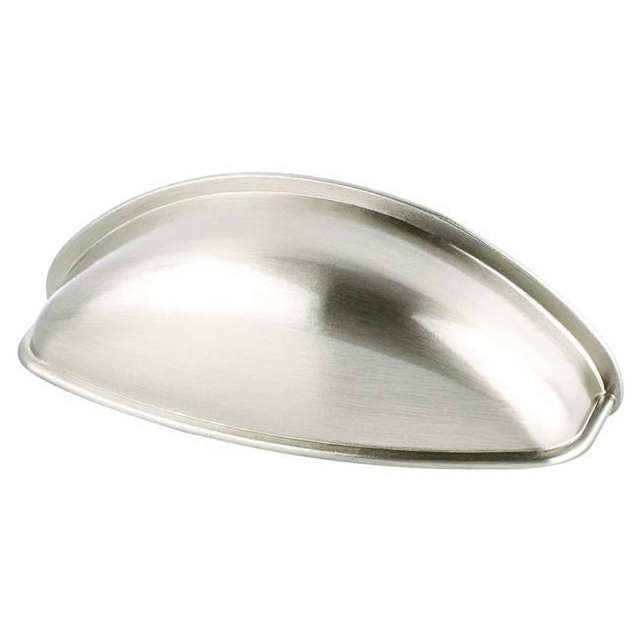 Euro Moderno Cup Pull with Brushed Nickel