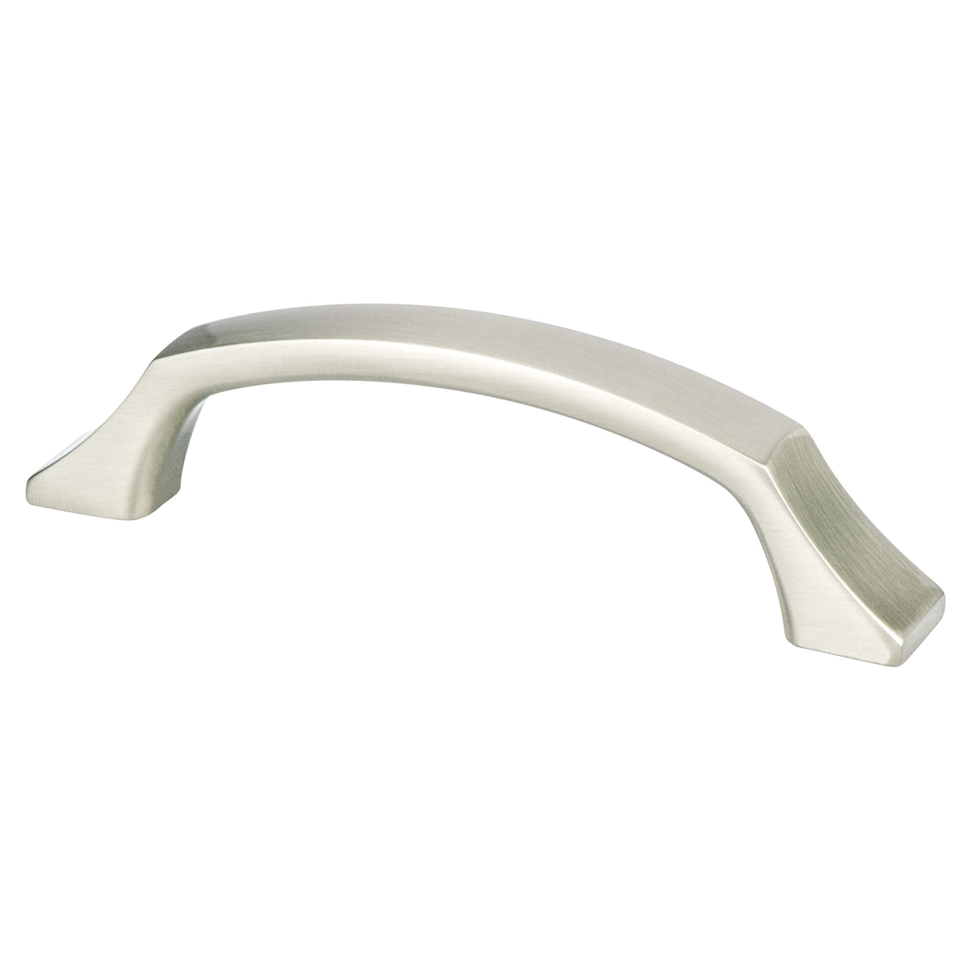 Berenson 1206-1BPN-P 96 mm CC Century Edge Pull with Brushed Nickel