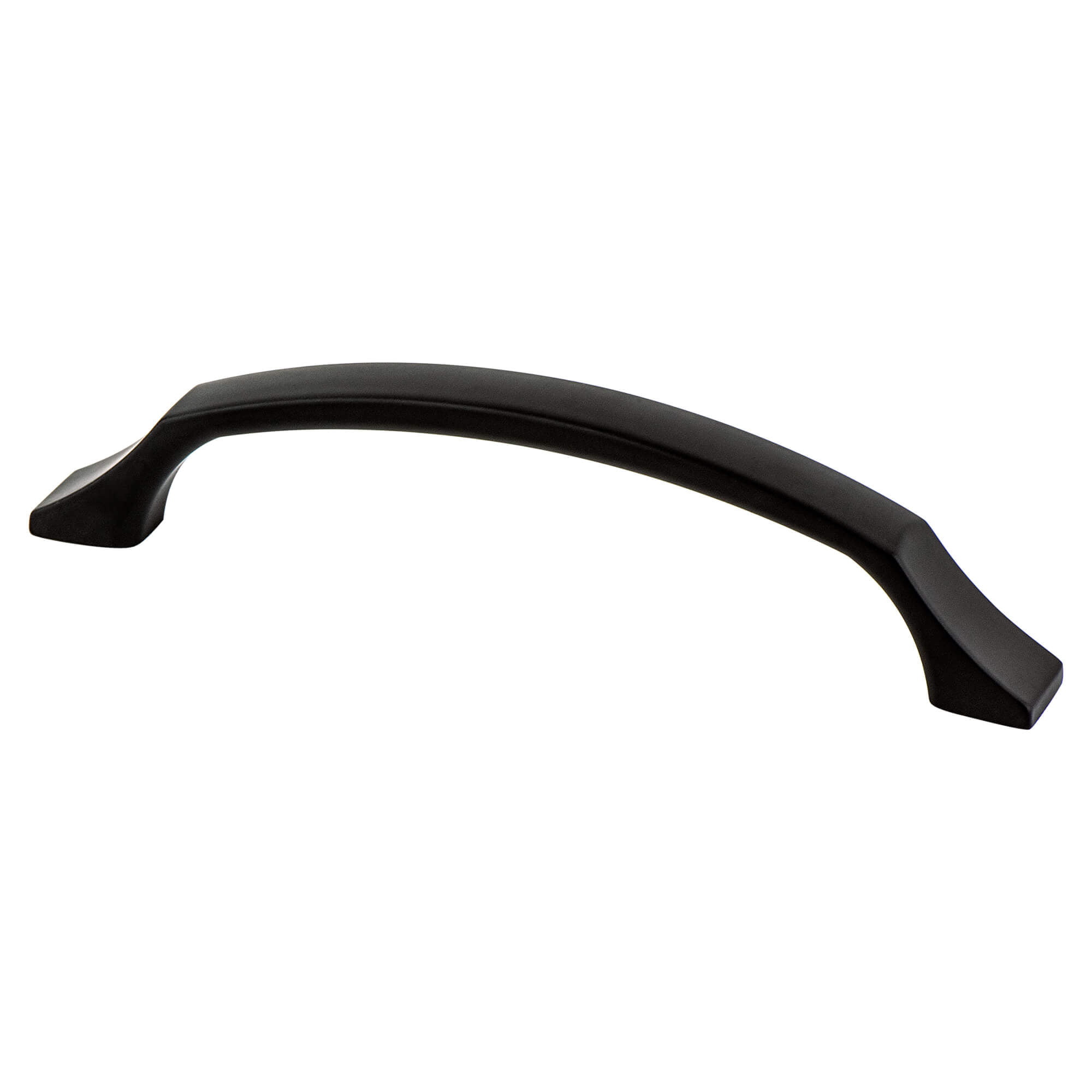 Berenson 1215-1055-P 128 mm CC Century Edge Pull with Matte Black
