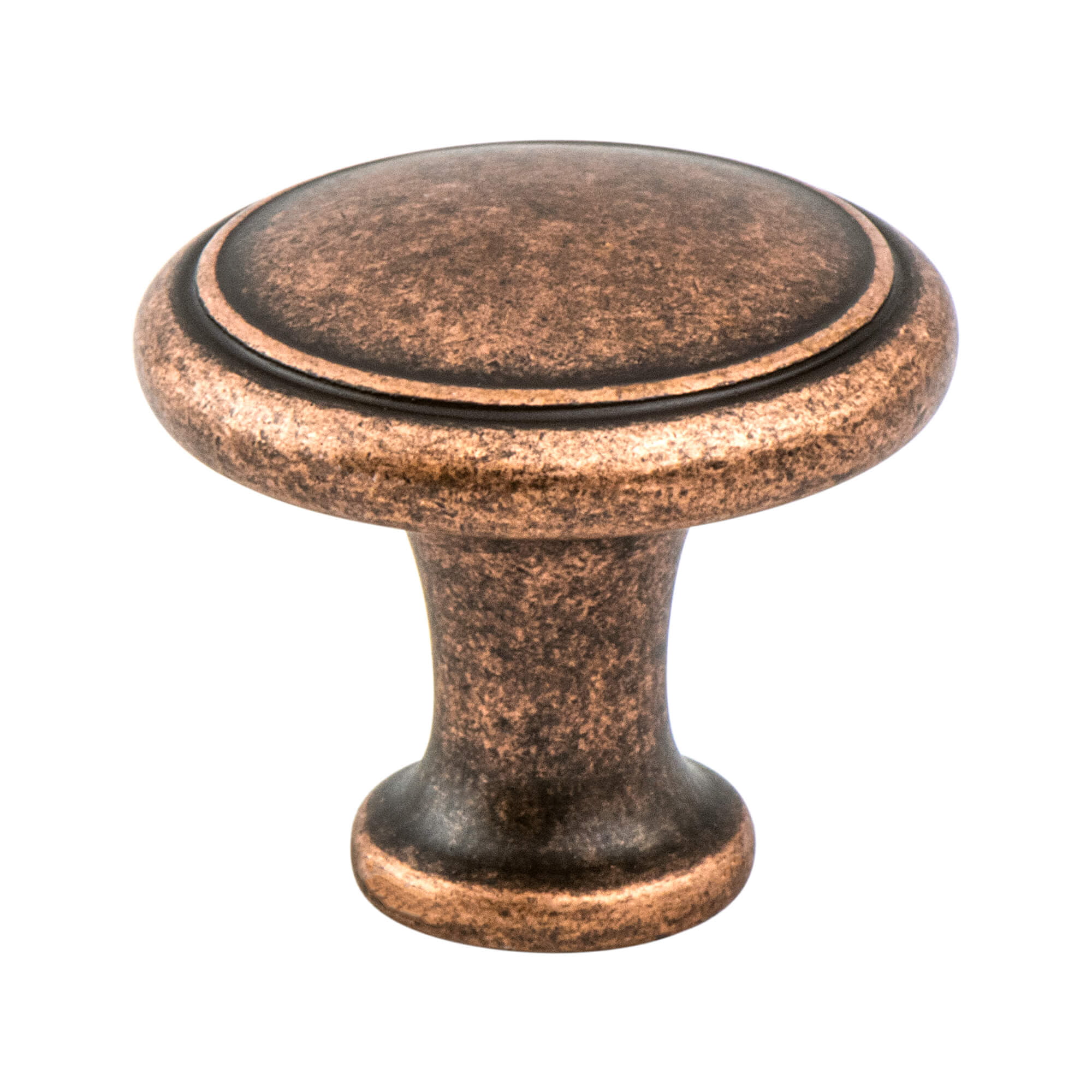 1.125 in. dia. American Classics Knob with Weathered Copper