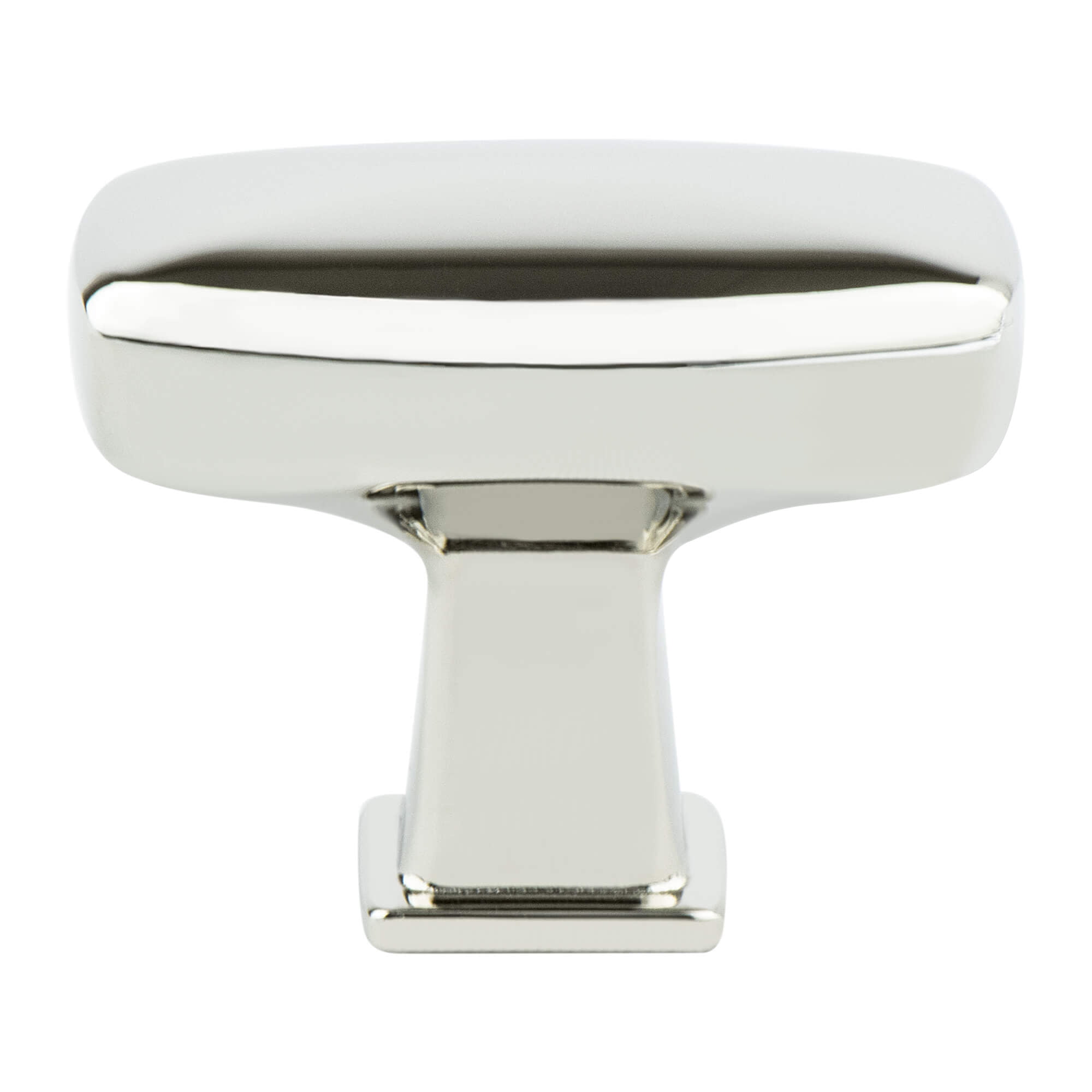 1.562 in. Subtle Surge Knob with Long Polished Nickel