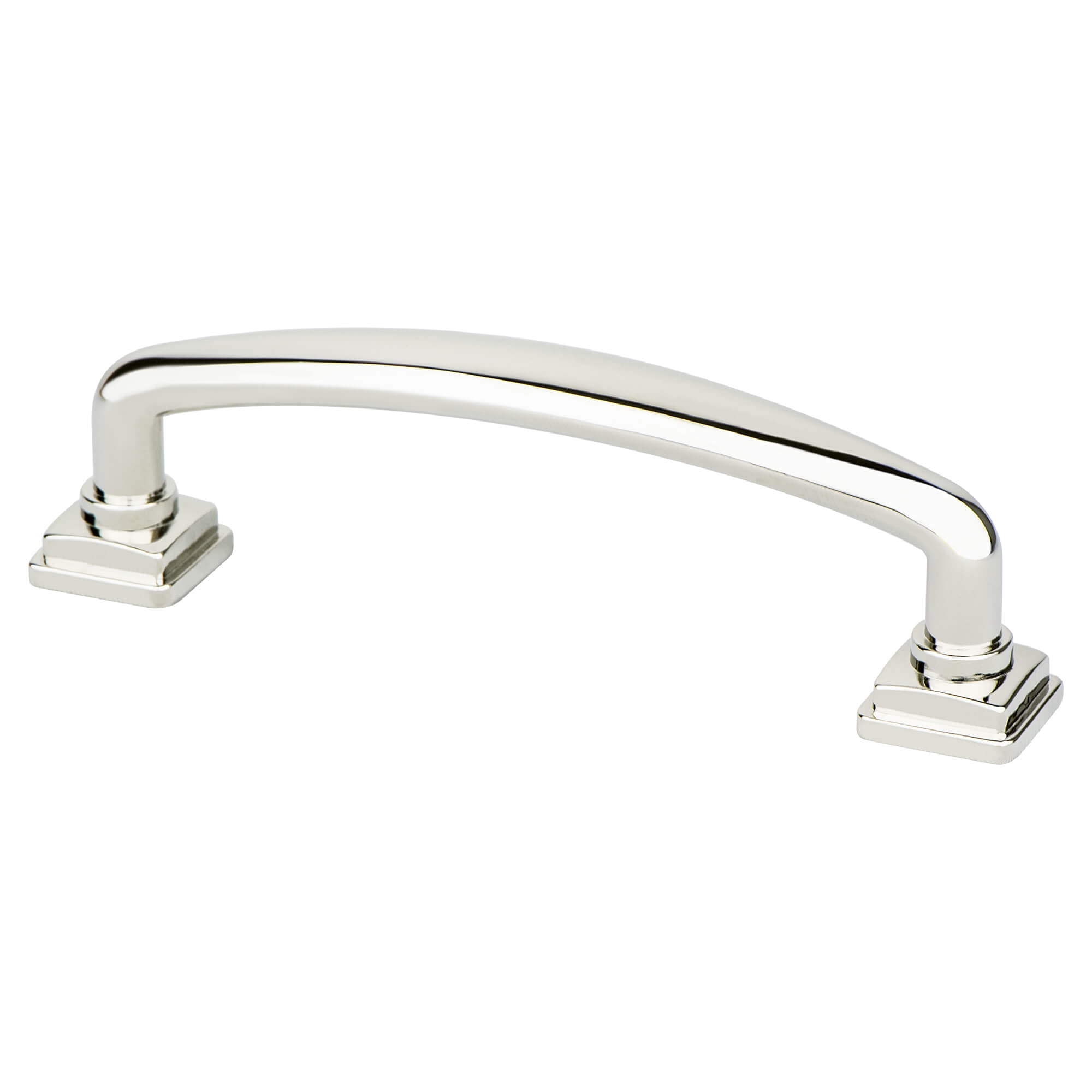96 mm CC Tailored Traditional Pull with Polished Nickel