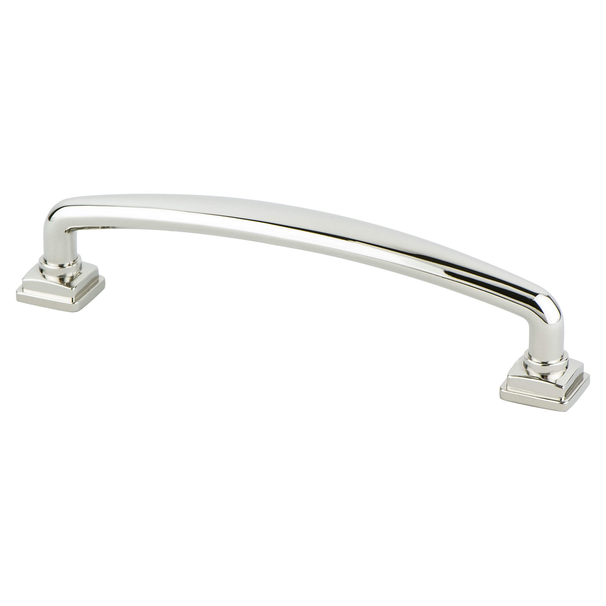 128 mm CC Tailored Traditional Pull with Polished Nickel