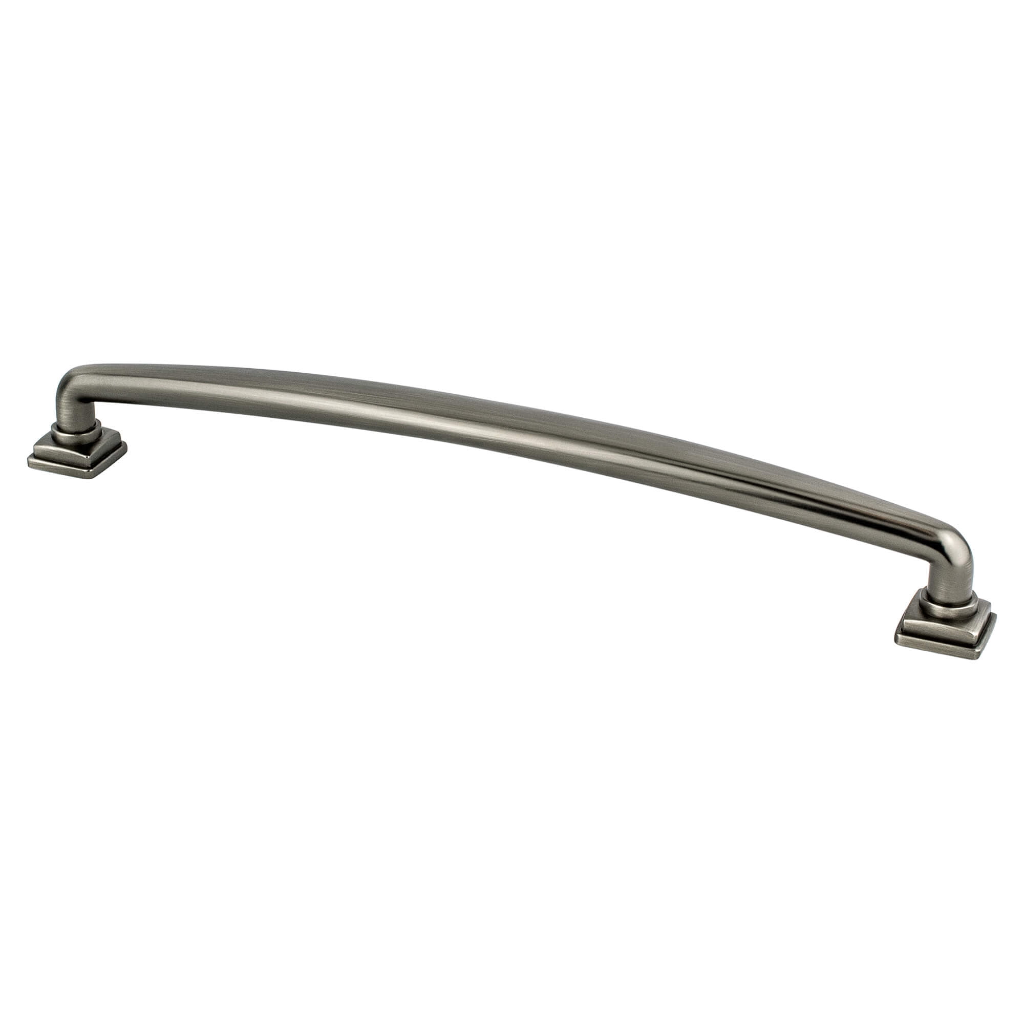 Tailored Traditional Appliance Pull with Vintage Nickel