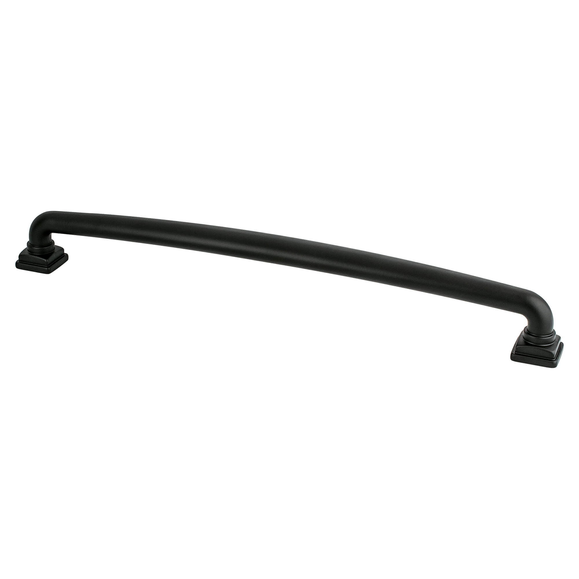 1305-1055-P 12 in. CC Tailored Traditional Appliance Pull with Matte Black