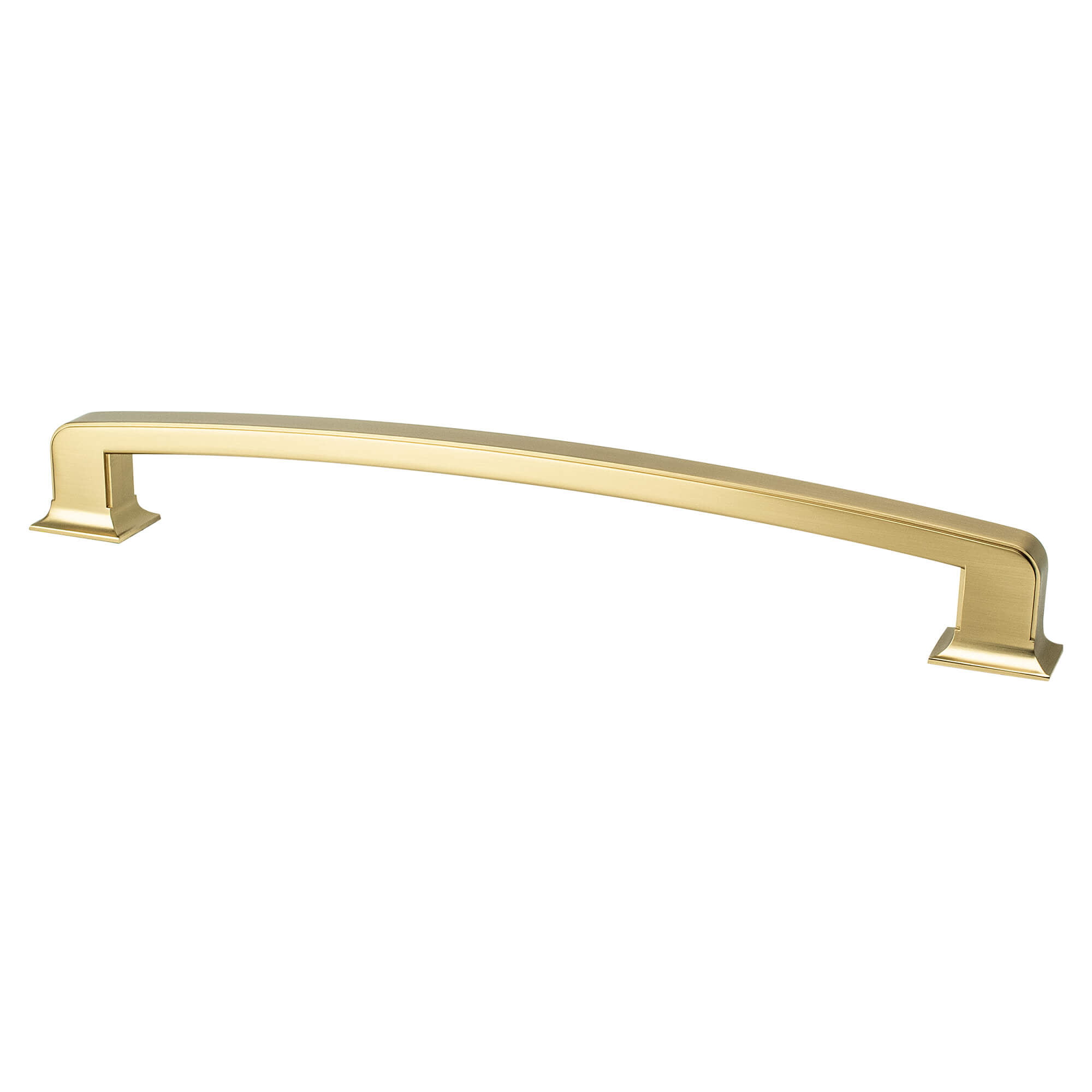 Berenson 2156-1MDB-P 12 in. Hearthstone Appliance Pull - Modern Brushed Gold