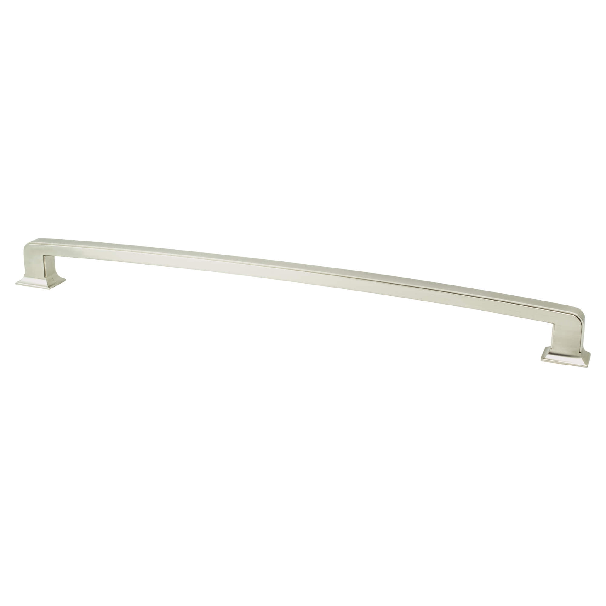 Berenson 2168-1BPN-P 18 in. Hearthstone Appliance Pull - Brushed Nickel