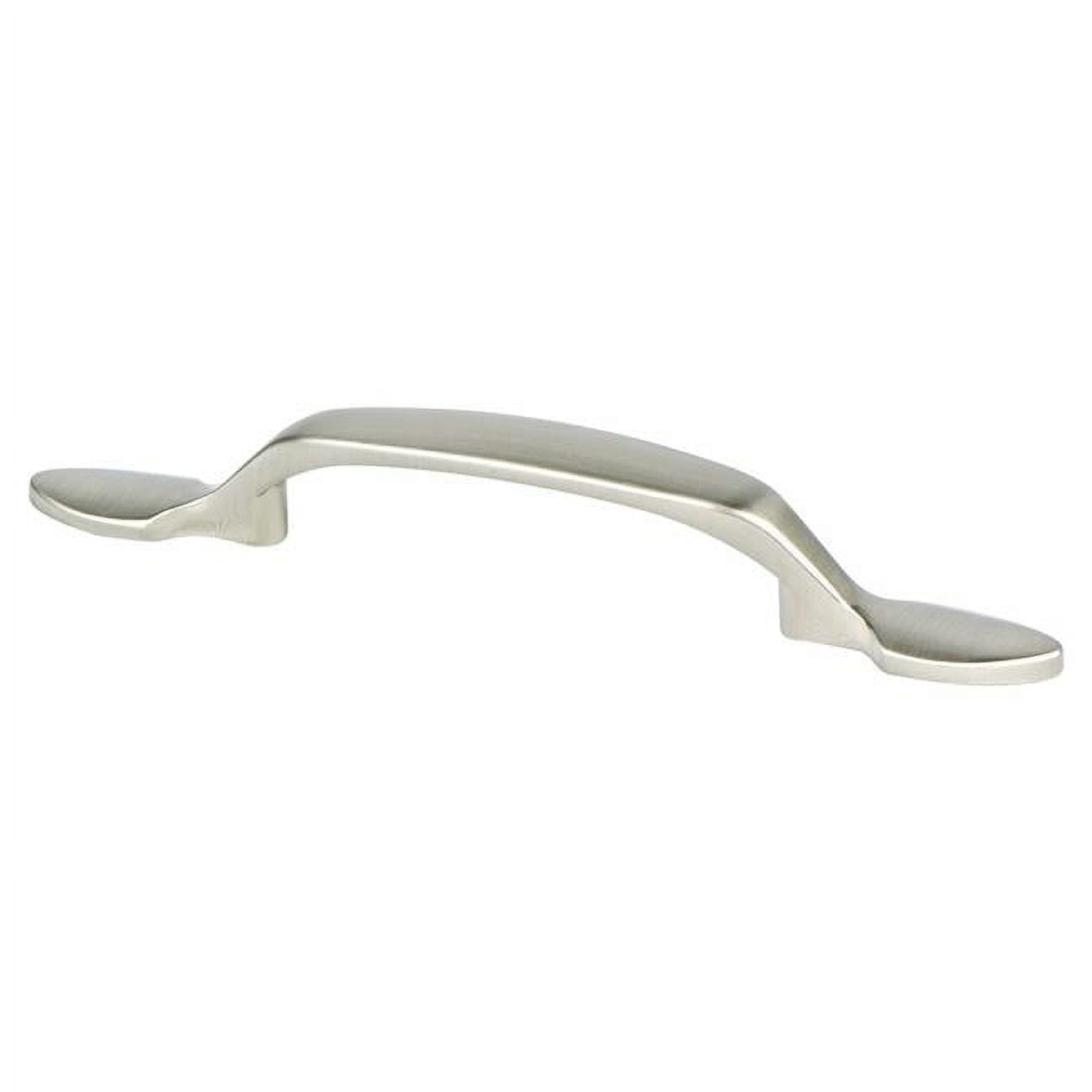 1744-1BPN-P 3 x 3.75 in. CC Advantage Plus 1 Pull with Brushed Nickel