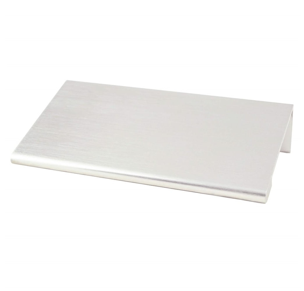Contemporary Advantage Two CC Brushed Nickel Look Edge Pull - Brushed Nickel - 56 mm