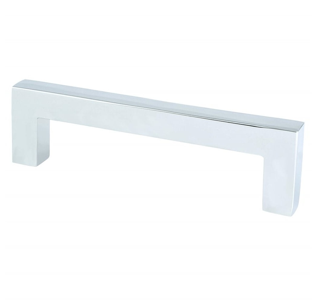 96 mm Contemporary Advantage One CC Polished Chrome Square Pull