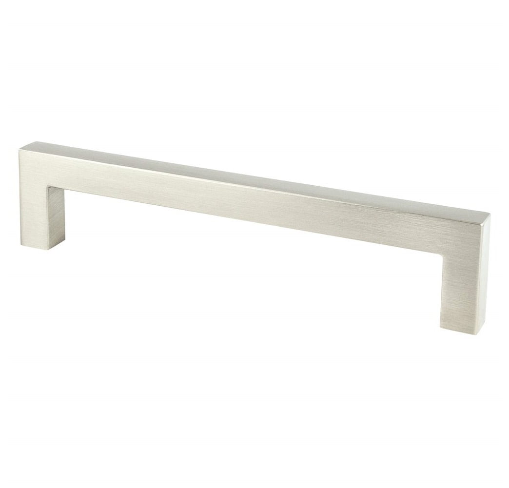 Contemporary Advantage One 128 mm CC Brushed Nickel Square Pull