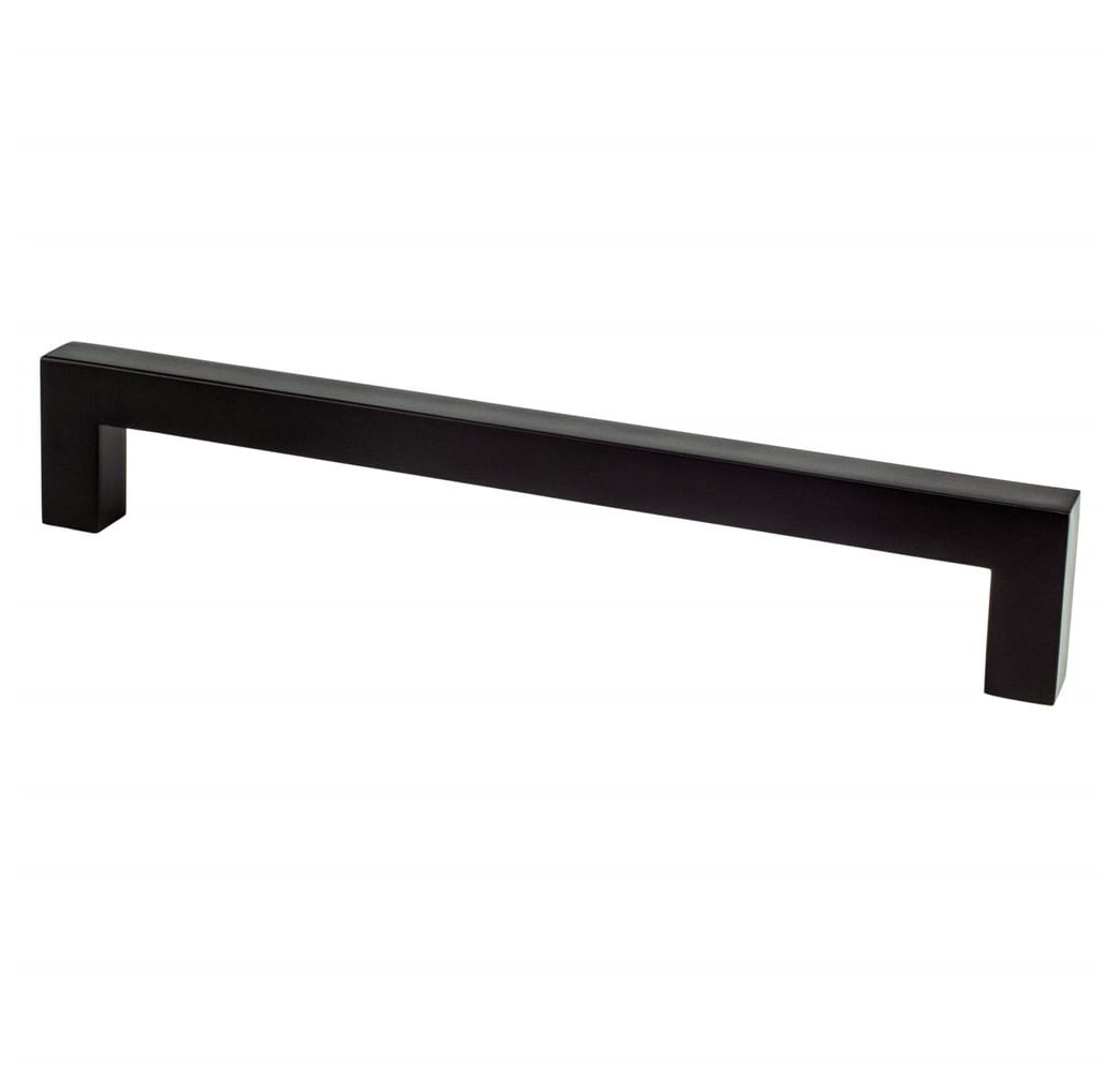 6.3 in. Advantage One Square Pull, Matte Black