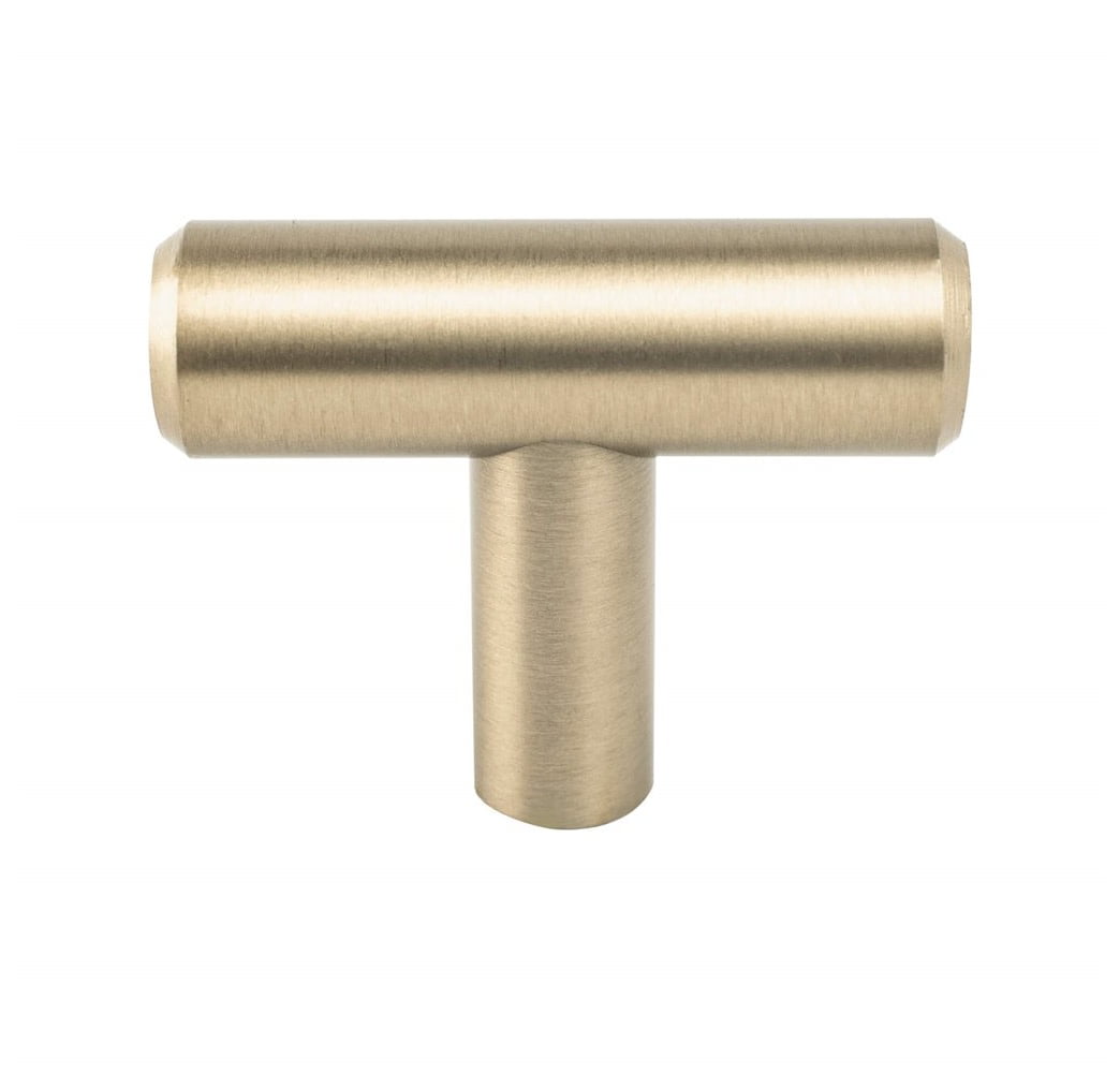Transitional Advantage Two Champagne T-Bar Knob