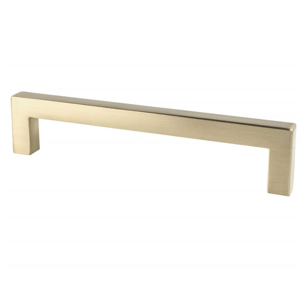 9026-40CZ-P 128 mm Contemporary Advantage One CC Square Pull, Champagne