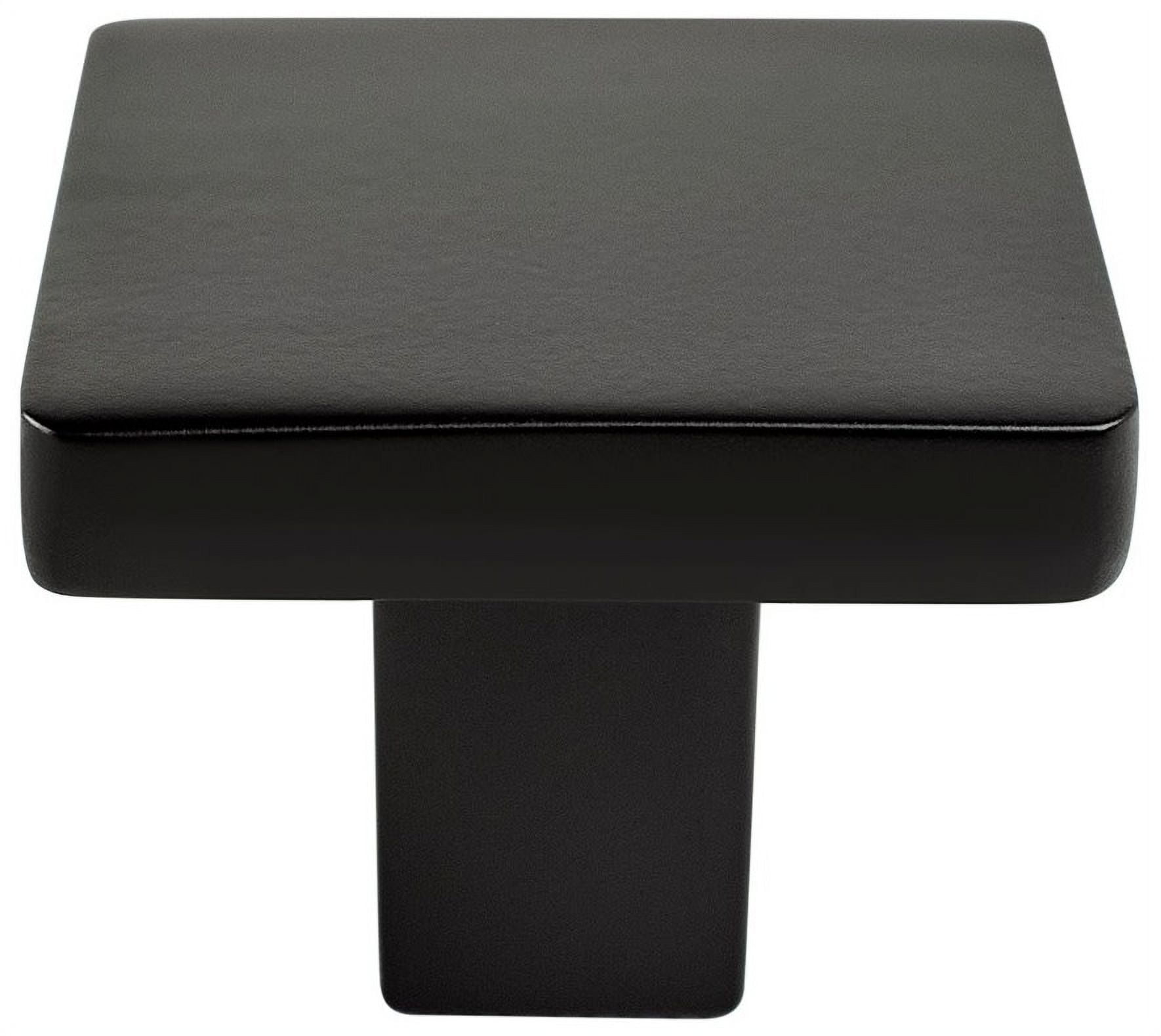 0951-1055-P Contemporary Advantage One Matte Black Square Knob