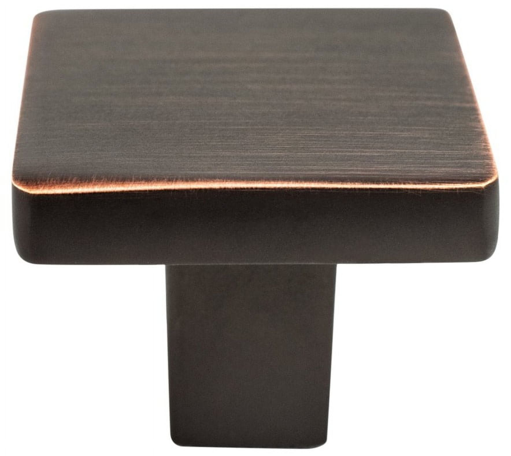 Contemporary Advantage One Verona Bronze Square Knob