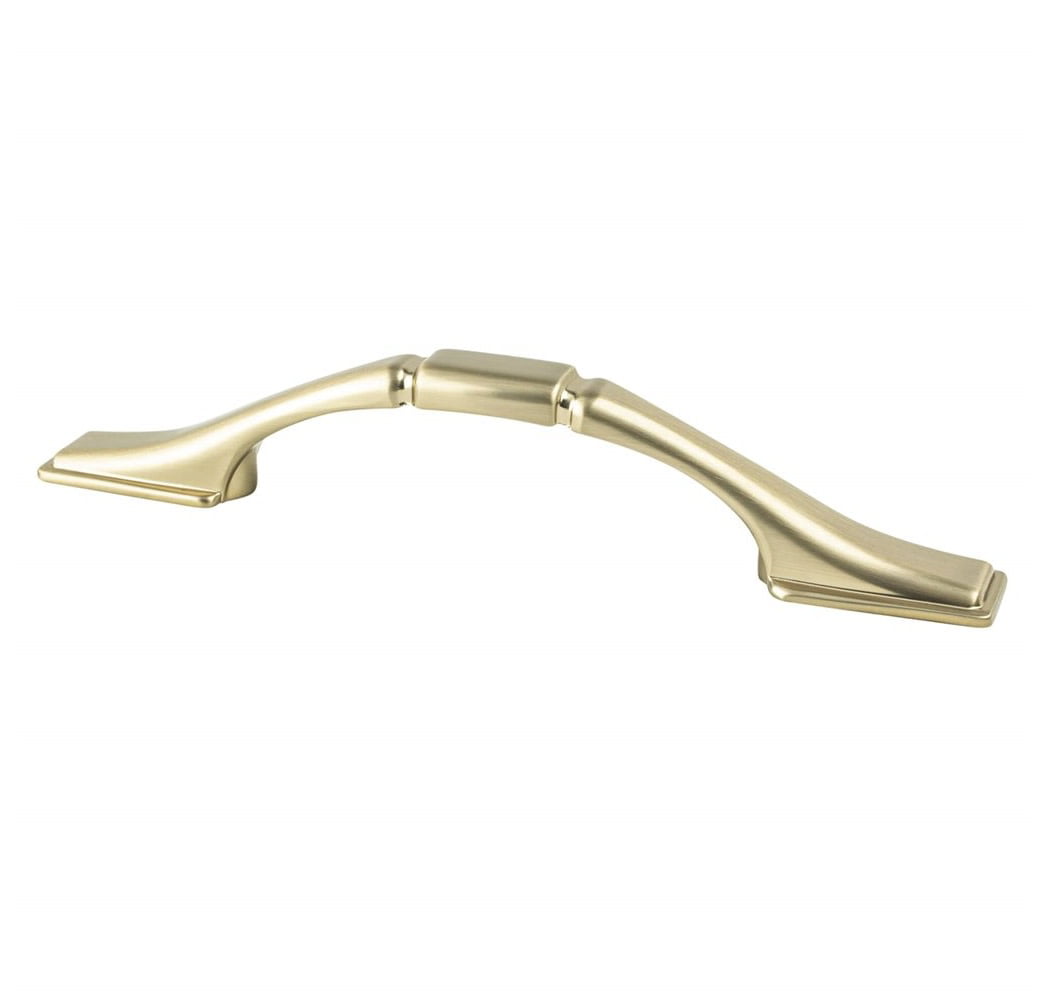 9199-10CZ-P 3 in. Traditional Advantage One CC Champagne Squared End Pull