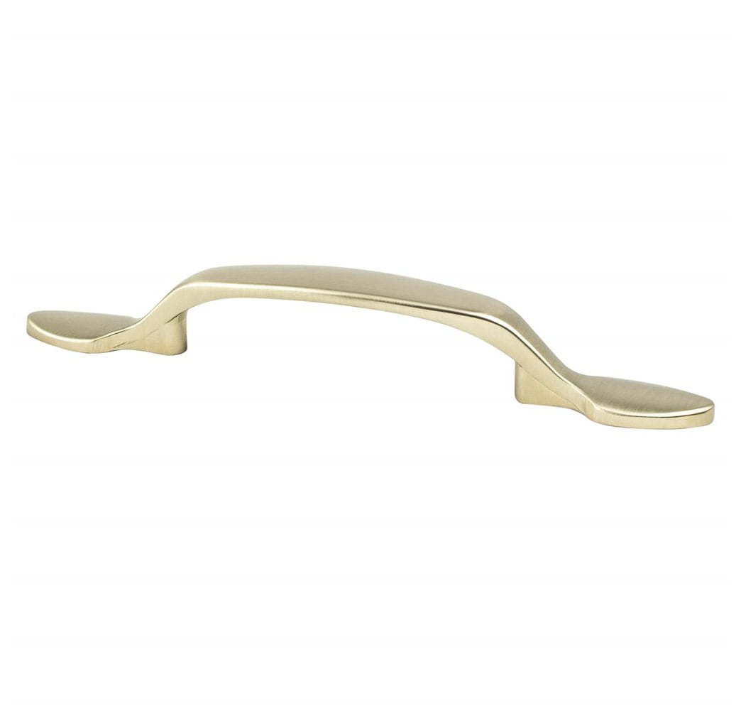 3 in. Traditional Advantage Two CC Champagne Spade End Pull