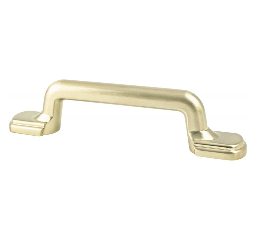 9188-10CZ-P 3 in. Traditional Advantage Two CC Champagne Rounded End Pull
