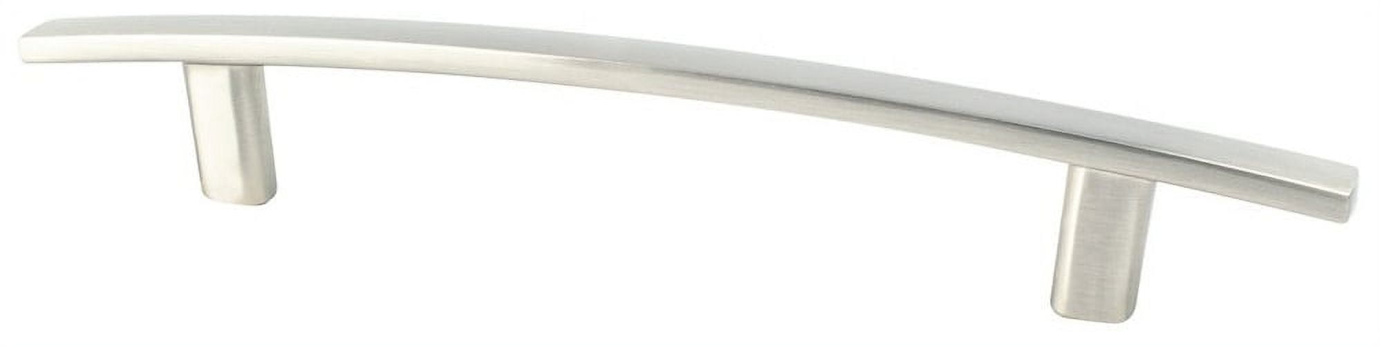 9176-1BPN-P 128 mm Transitional Advantage One CC Brushed Nickel Bow Pull