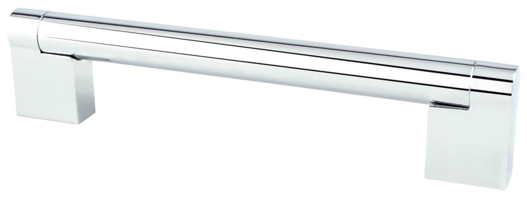 9112-1026-P 128 mm Contemporary Advantage Three CC Polished Chrome Bar Pull