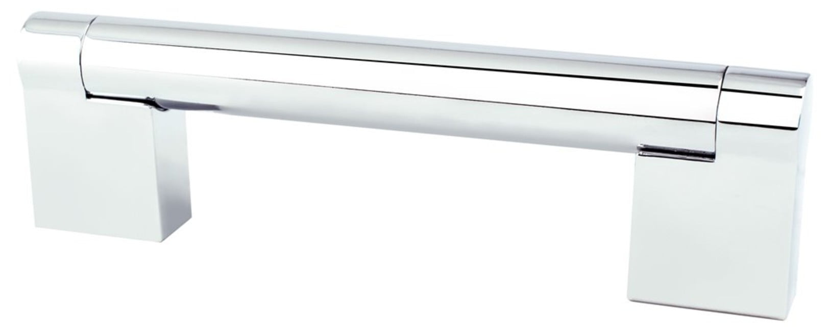 96 mm Contemporary Advantage Three CC Polished Chrome Bar Pull