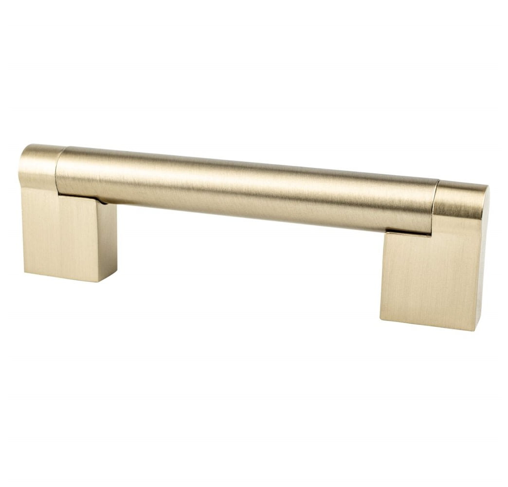 9121-10CZ-P 96 mm Contemporary Advantage Three CC Champagne Bar Pull