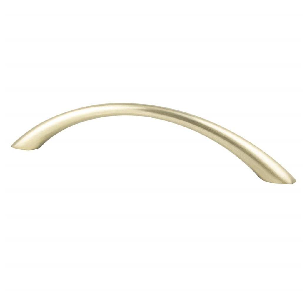 9123-40CZ-P 128 mm Contemporary Advantage Four CC Champagne Tapered Arch Pull
