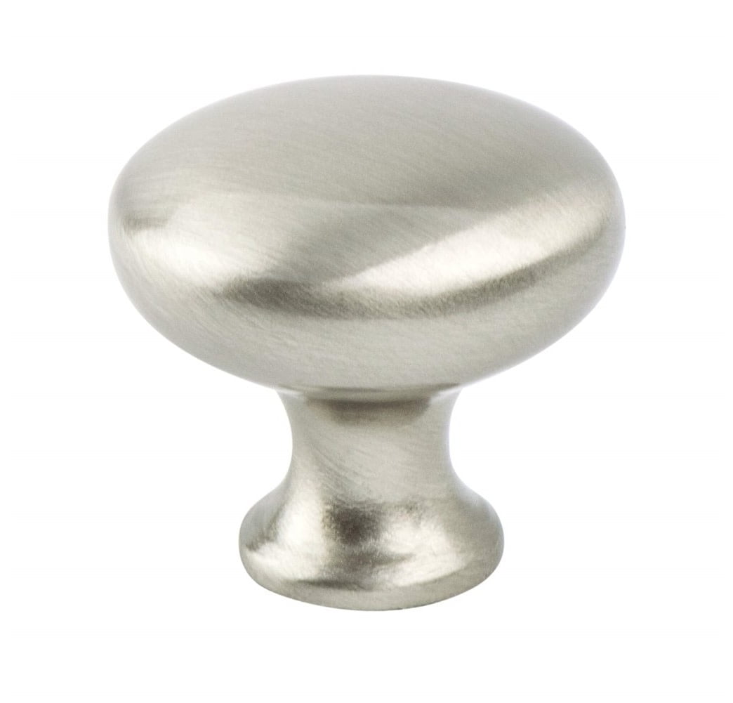 Traditional Advantage Four Brushed Nickel Mushroom Knob